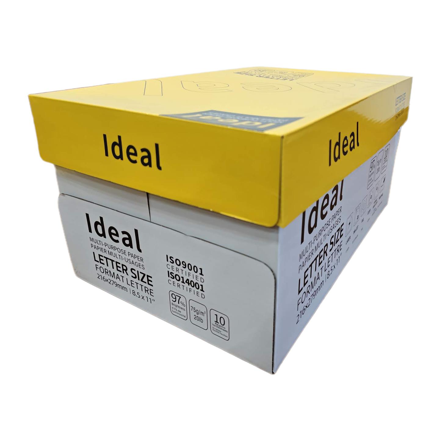 MilaMima Copy Paper | 8.5" x 11" | 97 Bright | 5,000 Sheets