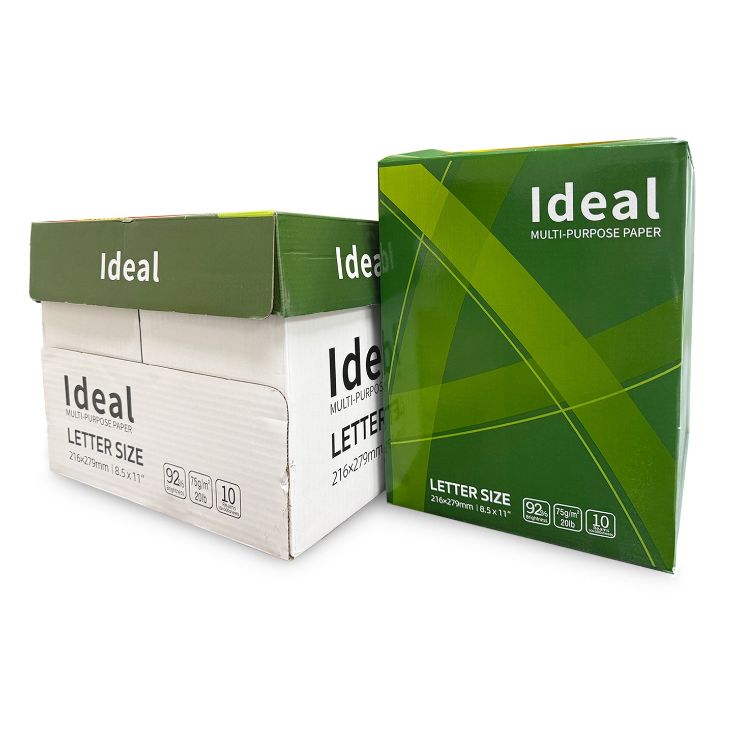 MilaMima 20,000 Sheets 8.5" x 11" Copy Printer Paper | 20 lb, 92 Bright
