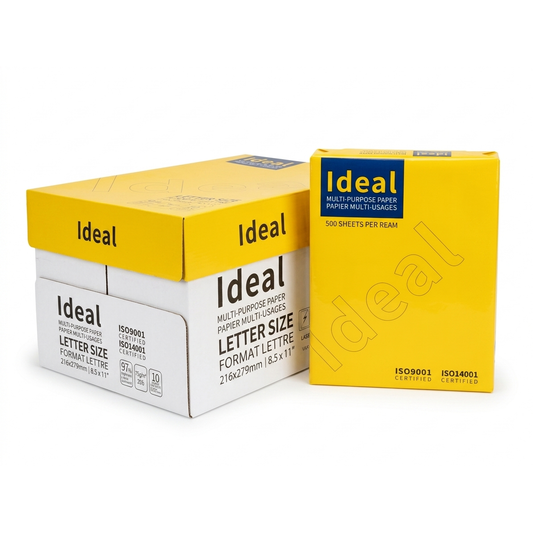 5,000 Sheets 8.5" x 11" Copy Paper | 20 lb, 97 Bright