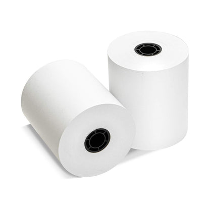 MilaMima 500 Rolls 3 1/8" x 225' Thermal POS Paper | Cash Register Bulk Order